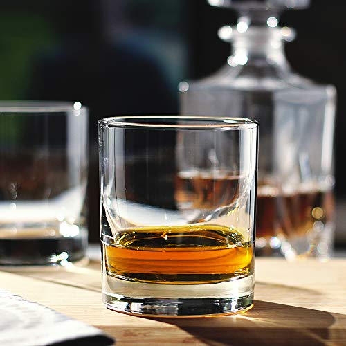 Rock Style Old Fashioned Whiskey Glasses 11 Ounce, Short Glasses For Camping/Party,Set Of 6 - My Kitchen Products