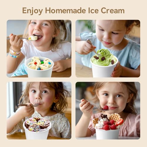 Rolled Ice Cream Maker, Felizbebe Instant Ice Cream Roller Tray with Lid and 2 Spatulas, Food Grade Premium Stainless Steel Cold Plate No-electricity for Fun Family Activities, DIY Parent-Child Time - My Kitchen Products