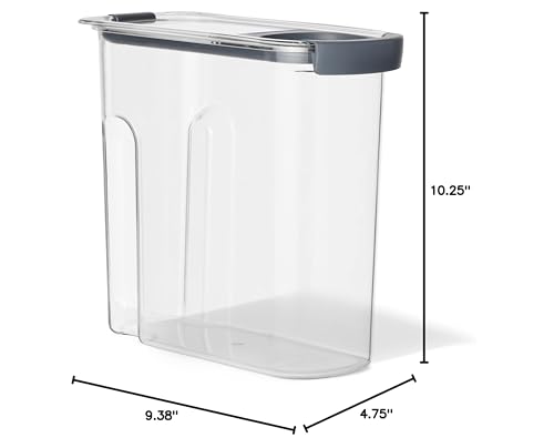 Rubbermaid Brilliance Airtight Cereal Food Storage Container, Shatterproof, BPA-Free and Dishwasher-Safe, 32oz Capacity - My Kitchen Products