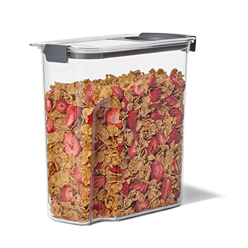 Rubbermaid Brilliance Airtight Cereal Food Storage Container, Shatterproof, BPA-Free and Dishwasher-Safe, 32oz Capacity - My Kitchen Products