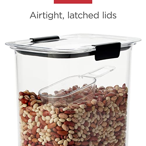 Rubbermaid Brilliance Airtight Cereal Food Storage Container, Shatterproof, BPA-Free and Dishwasher-Safe, 32oz Capacity - My Kitchen Products