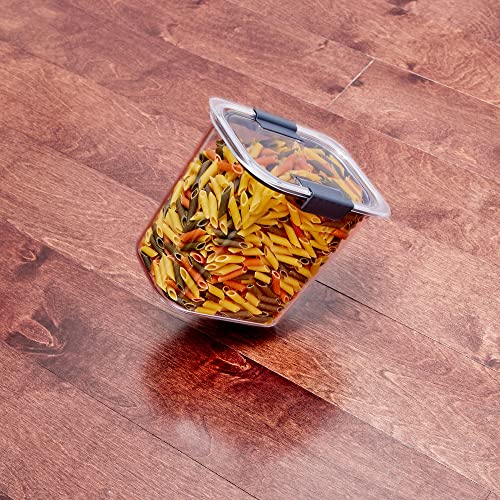 Rubbermaid Brilliance BPA-Free Food Storage Containers with Lids Airtight Kitchen and Pantry Organization Set Includes 3 Containers and Scoops Clear 16 cups - My Kitchen Products