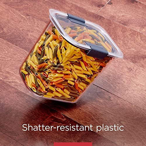 Rubbermaid Brilliance BPA-Free Food Storage Containers with Lids Airtight Kitchen and Pantry Organization Set Includes 3 Containers and Scoops Clear 16 cups - My Kitchen Products