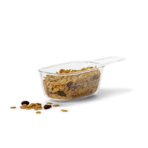 Rubbermaid Brilliance BPA-Free Food Storage Containers with Lids Airtight Kitchen and Pantry Organization Set Includes 3 Containers and Scoops Clear 16 cups - My Kitchen Products
