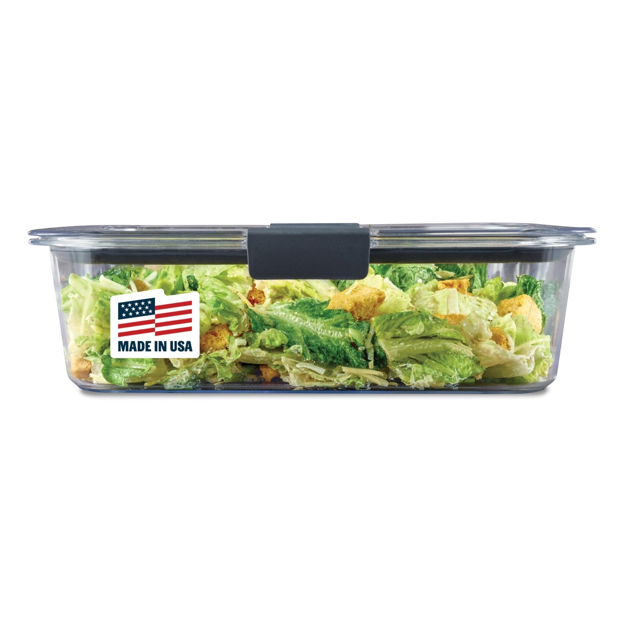 Rubbermaid Brilliance Large Food Storage Container, 9.6 Cup, BPA-Free, Leak-Proof, Clear - My Kitchen Products