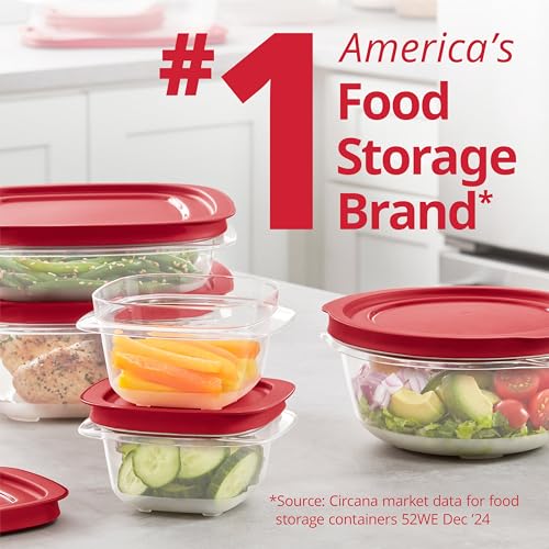 Rubbermaid EasyStore Containers, 44-Piece Set, Food Storage Containers with Lids - My Kitchen Products
