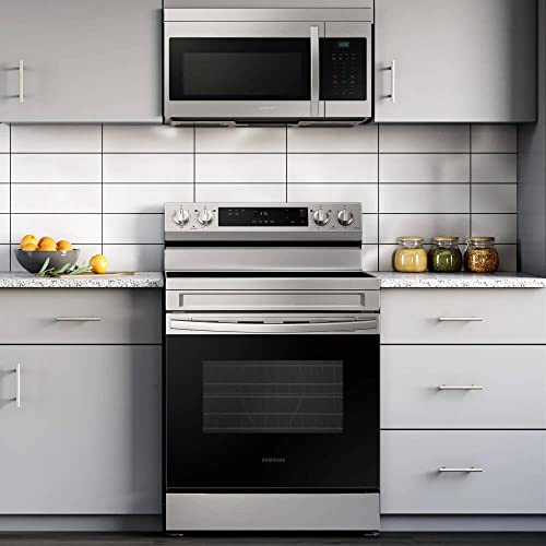 SAMSUNG OTR Microwave 1.6 CF CAPACITY 2 SPEED 300 CFM LED DISPLAY ECO MODE - ME16A4021AS - My Kitchen Products