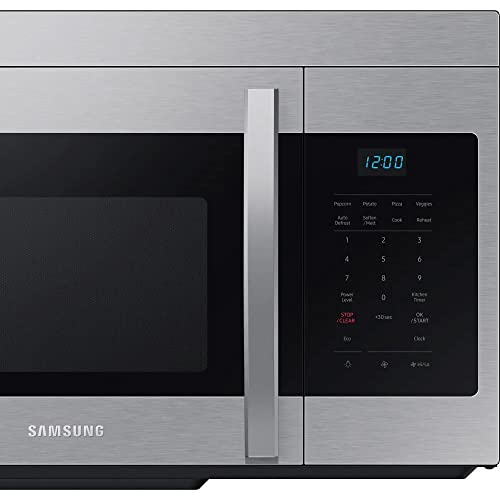 SAMSUNG OTR Microwave 1.6 CF CAPACITY 2 SPEED 300 CFM LED DISPLAY ECO MODE - ME16A4021AS - My Kitchen Products