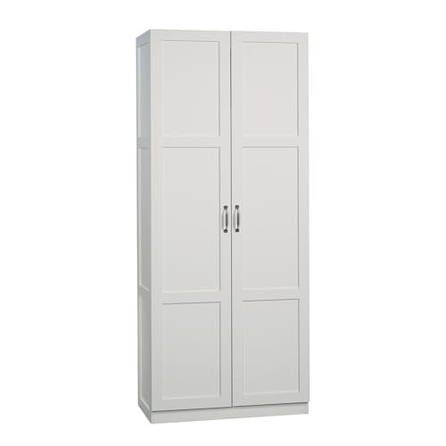 Sauder Select Storage Cabinet/ Pantry cabinets, White finish - My Kitchen Products