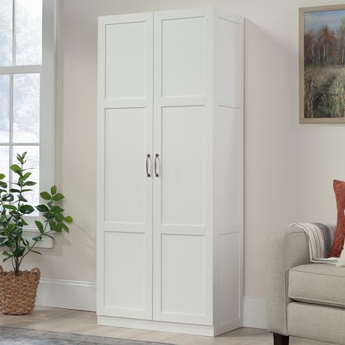 Sauder Select Storage Cabinet/ Pantry cabinets, White finish - My Kitchen Products