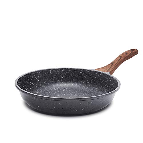 SENSARTE Nonstick Frying Pan Skillet, Swiss Granite Coating Omelette Pan, Healthy Stone Cookware Chef's Pan, PFOA Free (9.5 Inch) - My Kitchen Products