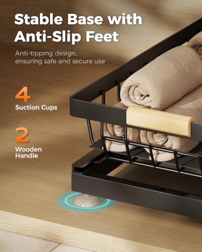 Sevenblue 2-Pack 2-Tier Height Adjustable Under Sink Organizer & Storage - My Kitchen Products