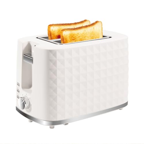 Seydere Toaster 2 Slices, Toasters Wide Slot, Bread Toaster with Cancel, Bagel, Defrost Function, Bagel Toasters with Removable Tray & 6 Temperature Settings, Beige - My Kitchen Products