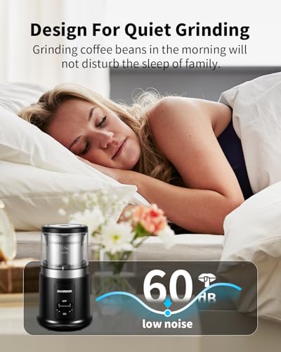 SHARDOR One Touch Coffee Grinder Electric, Spice, Herb, For Coffee Bean Spices and Seeds with 1 Removable Stainless Steel Bowl, Dry Grinder, Black - My Kitchen Products