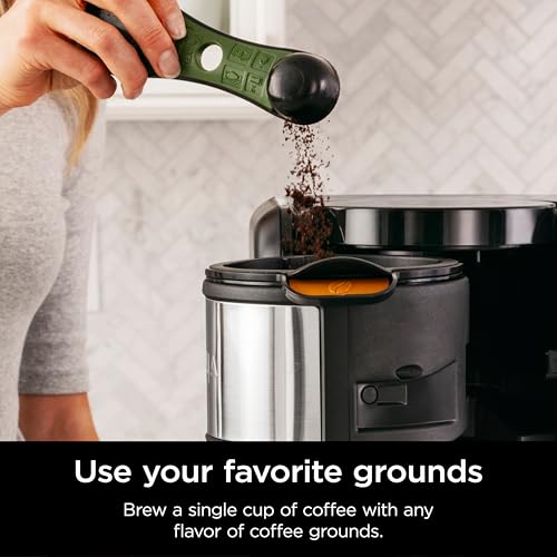Shark Ninja CP307 Hot and Cold Brewed System W/Thermal Carafe Coffee Maker, Black - My Kitchen Products
