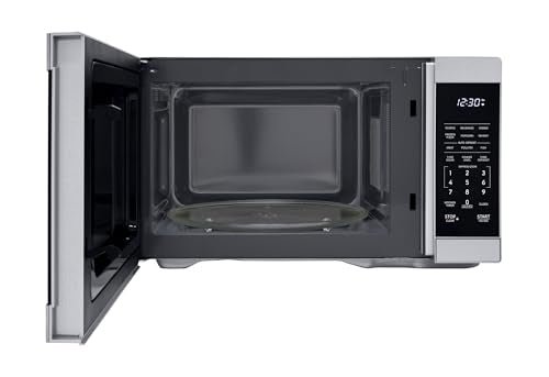 SHARP Countertop Microwave Oven with Removable 12.4" Carousel Turntable, 1000 Watt, 1.1 Cubic Feet, Stainless Steel - My Kitchen Products