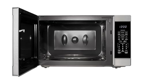 SHARP Countertop Microwave Oven with Removable 16.5" Carousel Turntable, 1200 Watt, 2.2 Cubic Feet, Stainless Steel - My Kitchen Products