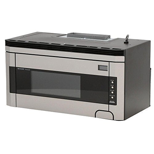 Sharp R1514TY 1-1/2-Cubic-Foot 1000-Watt Over-the-Range Microwave, Stainless - My Kitchen Products
