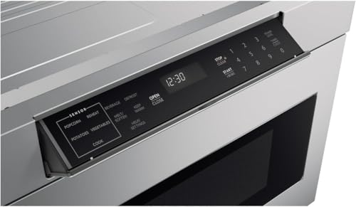 SHARP SMD2470ASY Microwave Drawer Oven, 24-inch, 1.2 Cubic Feet, 950 Watt, Concealed Control Panel with Digital LCD Display, Stainless Steel - My Kitchen Products