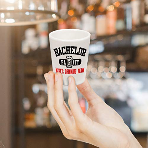 Shot Glasses Bar Accessories Custom Personalized Photo Picture & Text Alcohol Bar Supplies 1 Shot Ceramic 2 Oz - My Kitchen Products