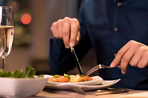 Silverware Set, Briout Flatware Set Service for 4 Stainless Steel Cutlery Set 20 Piece Include Upgraded Knife Spoon Fork Mirror Polished, Dishwasher Safe - My Kitchen Products