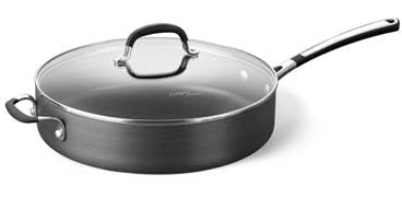 Simply Calphalon Nonstick 3-Quart Saute with Glass Lid - My Kitchen Products