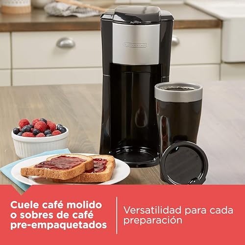 Single Serve Coffeemaker, Black - My Kitchen Products