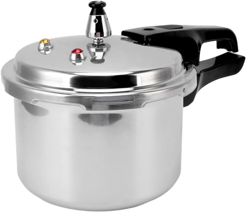 Small Pressure Cooker, Mini Aluminum Alloy Pressure Cooker with Magnetic bottom, Safety and Durable Compact Pressure Canner compatible for induction cookers and gas stoves (3L) - My Kitchen Products