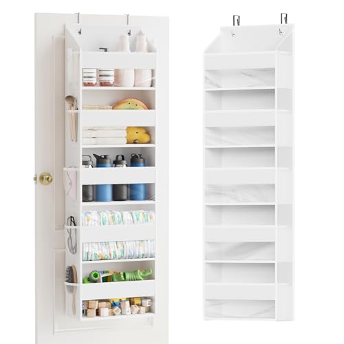 SpaceAid 1 Pack Over The Door Organizer with 5 Large Pockets and 10 Mesh Side