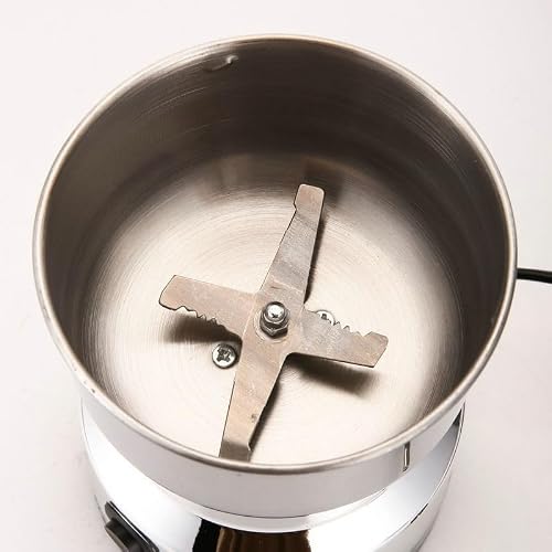 spice grinder electric，Electric Coffee and Spice Grinder, Multi-Function Pulverizer, Stainless Steel, 10.5 x 10.5 x 17.5 cm - My Kitchen Products