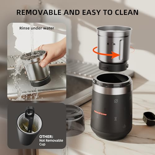 Spider Farmer Electric Coffee Grinder, 70g for Beans Spices Nuts - My Kitchen Products