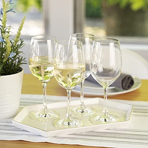Spiegelau Wine Lovers White Wine Glasses Set of 4 – Elegant Stemmed Crystal Wine Glassware for Chardonnay, Sauvignon Blanc & Riesling – Lead-Free Crystal Glass Set - My Kitchen Products