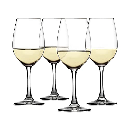 Spiegelau Wine Lovers White Wine Glasses Set of 4 – Elegant Stemmed Crystal Wine Glassware for Chardonnay, Sauvignon Blanc & Riesling – Lead-Free Crystal Glass Set - My Kitchen Products