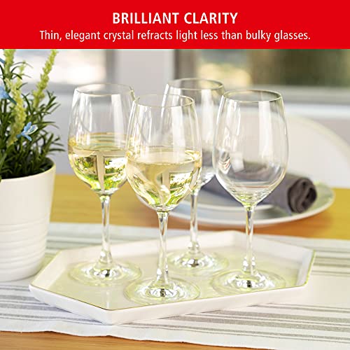 Spiegelau Wine Lovers White Wine Glasses Set of 4 – Elegant Stemmed Crystal Wine Glassware for Chardonnay, Sauvignon Blanc & Riesling – Lead-Free Crystal Glass Set - My Kitchen Products