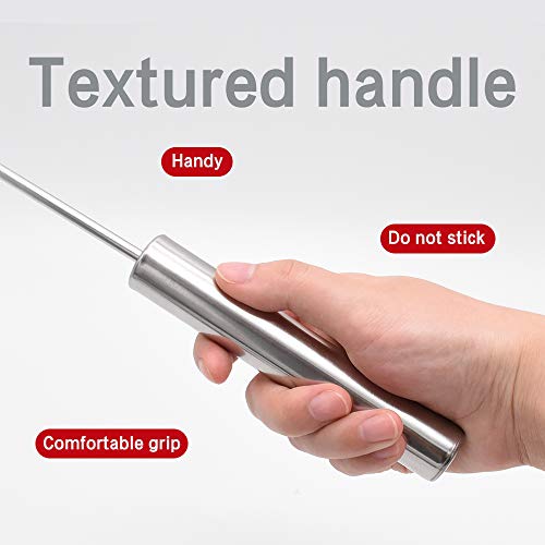 Stainless Steel Eggbeater,egg scrambler,hand mixer, Rotating Semi-Automatic Eggbeater, Allows you to stir Easily Without Feeling Tired, Used for Making Cream of Egg Beater - My Kitchen Products