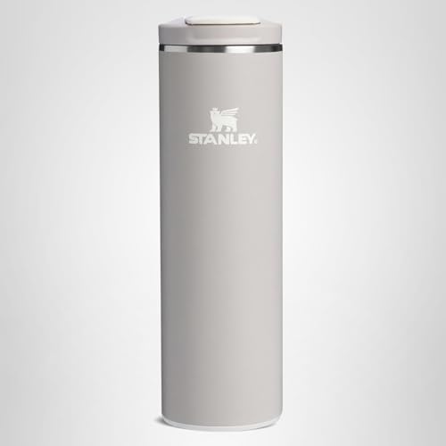 STANLEY Transit FlipTop Mug | Leakproof Coffee Travel Cup | Vacuum Insulated Stainless Steel | Stays Hot or Cold for Hours | BPA-Free | 16 oz | Ash - My Kitchen Products