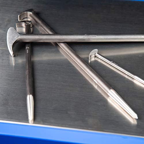 SUNEX TOOLS 9804 Rolling Head Pry Bar Set, 6-Inch - 20-Inch, 4-Piece - My Kitchen Products