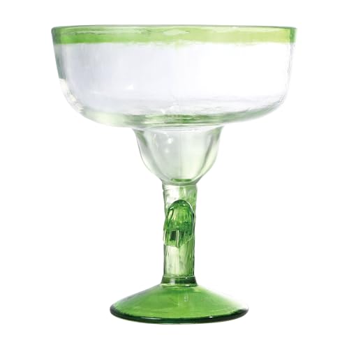 Supreme Housewares Cactus Margarita Glasses, Durable BPA-Free Acrylic Drinkware, Shatter-Proof and Reusable, Green, 18 oz, Set of 2 - My Kitchen Products