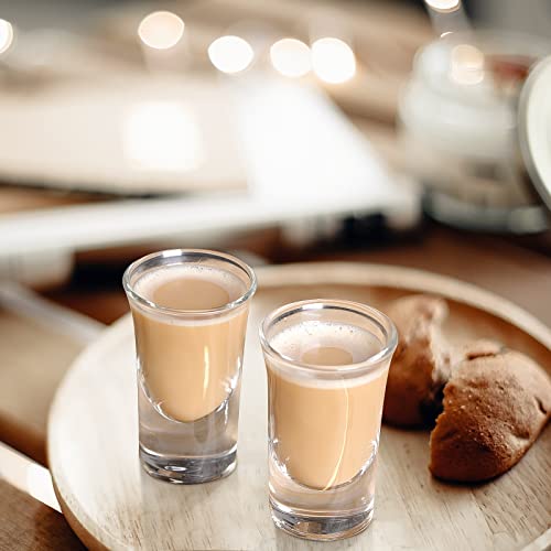 SuproBarware Shot Glasses Set of 24-1.2 oz/35 ml Clear Shot Glass with Heavy Base, Rock Shot Glasses bulk for Cocktail, Vodka, Espressos, Liqueurs, Tequila and Desserts - My Kitchen Products