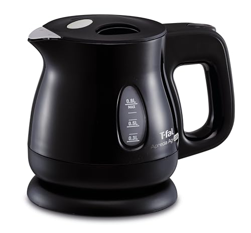 T-FAL Electric kettle apureshiaeji positive lock (0.8L) KO4308JP onyx black Japan used like new - My Kitchen Products