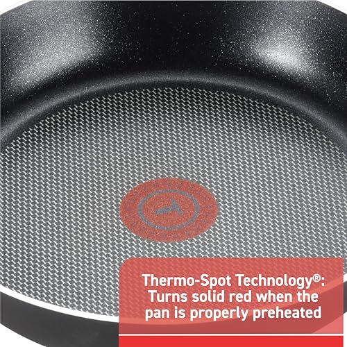 T-Fal Signature Nonstick Pots and Pans Set 12 Piece, Oven Broiler Safe 350F, Kitchen Cookware Set w/Fry Pans, Saucepans, Saute Pan, Dutch Oven, Griddle, Kitchen, Home, Dishwasher Safe, Black - My Kitchen Products