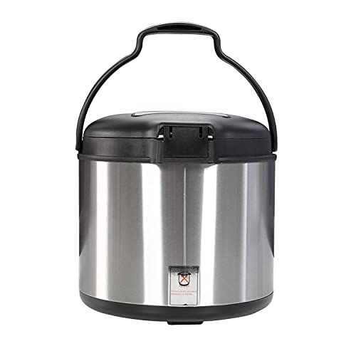 Tayama Stainless Steel Thermal Cooker,Black,7 Qt.,TXM-70CFZR - My Kitchen Products