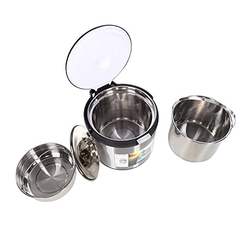 Tayama Stainless Steel Thermal Cooker,Black,7 Qt.,TXM-70CFZR - My Kitchen Products
