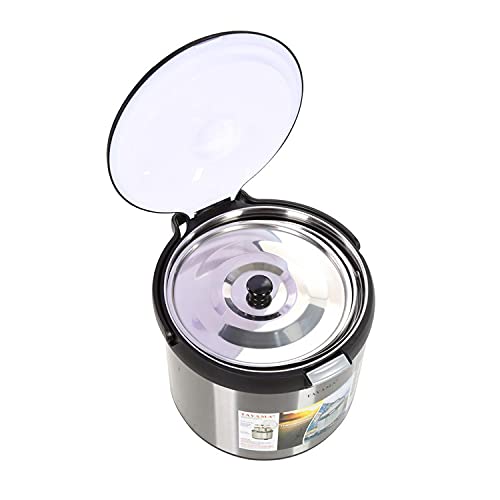 Tayama Stainless Steel Thermal Cooker,Black,7 Qt.,TXM-70CFZR - My Kitchen Products