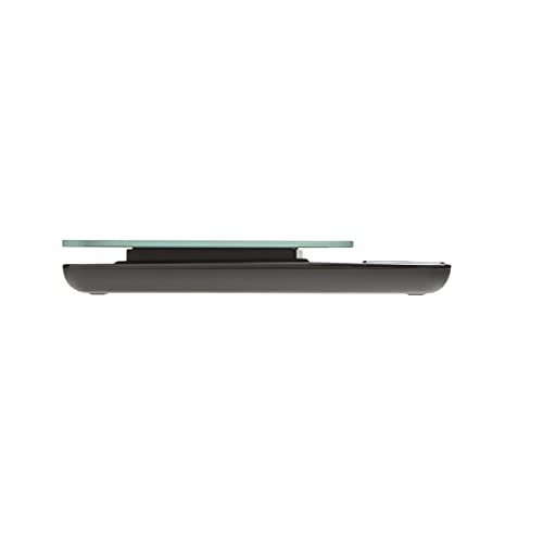 Taylor Glass Top Food Scale with Touch Controls, 11 lb Capacity, Sleek Black Design for Precision Food Measurement in Grams and Ounces - My Kitchen Products