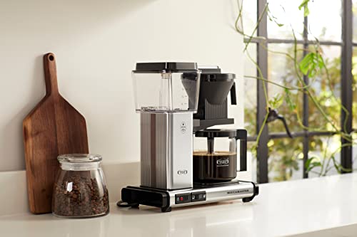Technivorm Moccamaster 53941 KBGV Select 10-Cup Coffee Maker, Polished Silver, 40 ounce, 1.25l - My Kitchen Products