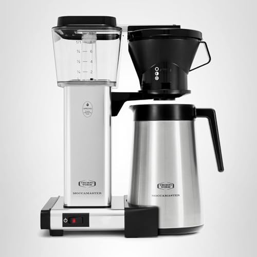 Technivorm Moccamaster 79112 KBT Coffee Brewer, 40 oz, Polished Silver - My Kitchen Products
