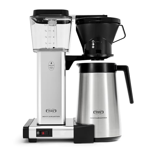 Technivorm Moccamaster 79112 KBT Coffee Brewer, 40 oz, Polished Silver - My Kitchen Products