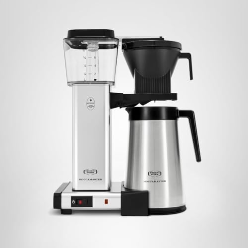 Technivorm Moccamaster 79312 KBGT Coffee Brewer, 40 oz, Polished Silver - My Kitchen Products