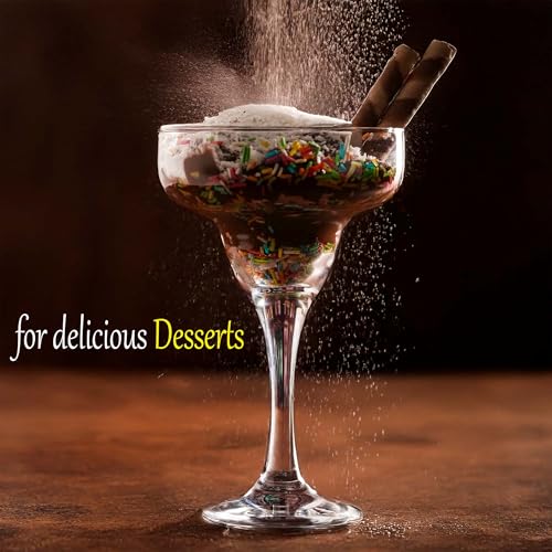 the mask el turko Margarita Glasses, Cocktail Glasses, Martini Coupe Glasses, Crystal Espresso Martini Glasses, Long stem Glassware (300ml/10.1oz) (2 Pcs) - My Kitchen Products